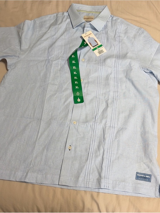 Scotch & Soda Other - Scotch & Soda Light Blue Men's Button-Down Shirt